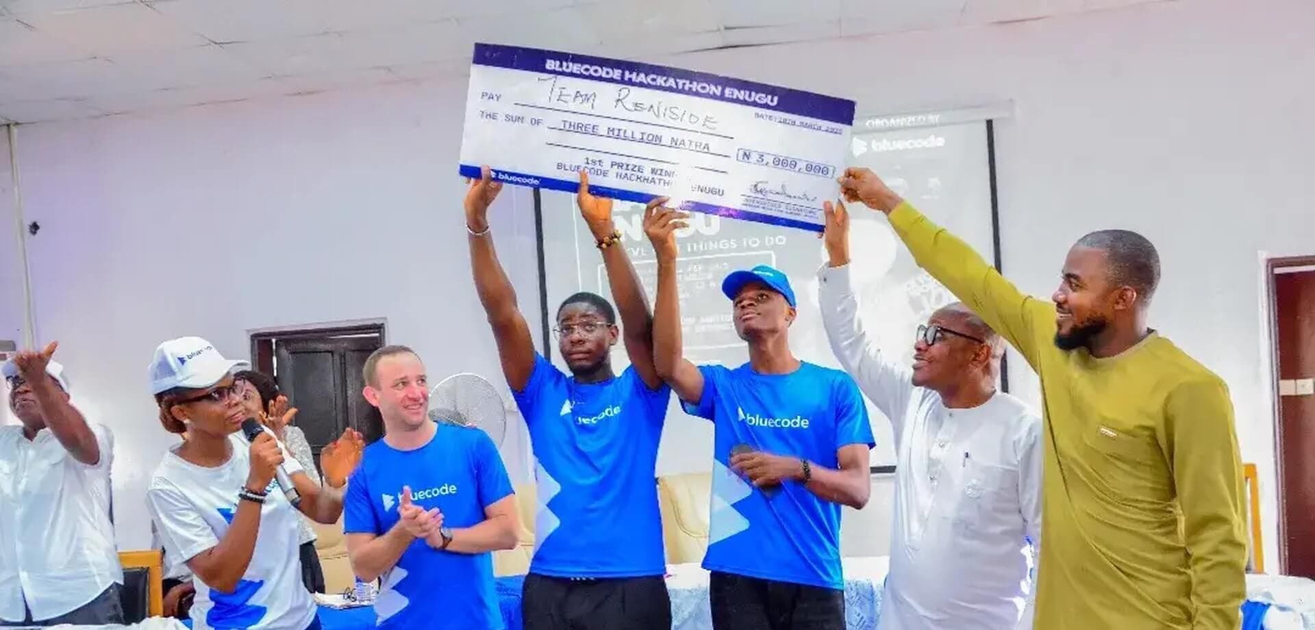 Big Wins, Bigger Innovations: GoUni Students Bag ₦6 Million in Bluecode Hackathon