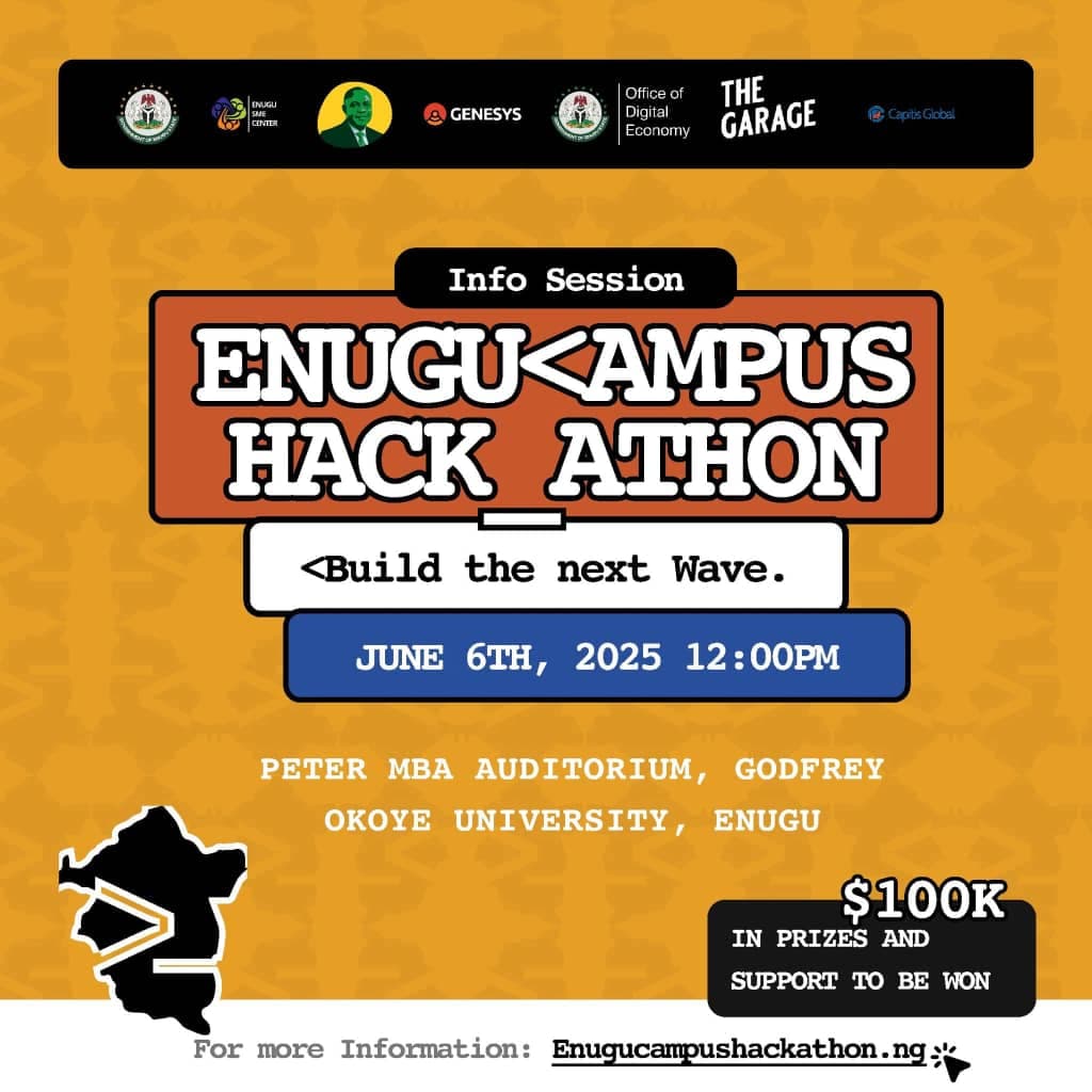 Enugu Campus Hackathon is here