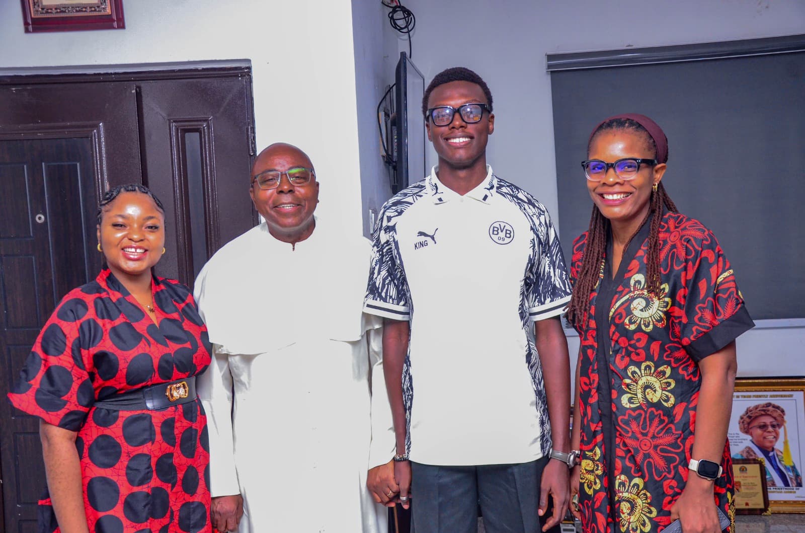 Champions of the South East: Godfrey Okoye University's Amolo Success and Ekwe Princess Win the Regional CIPM Quiz Competition.