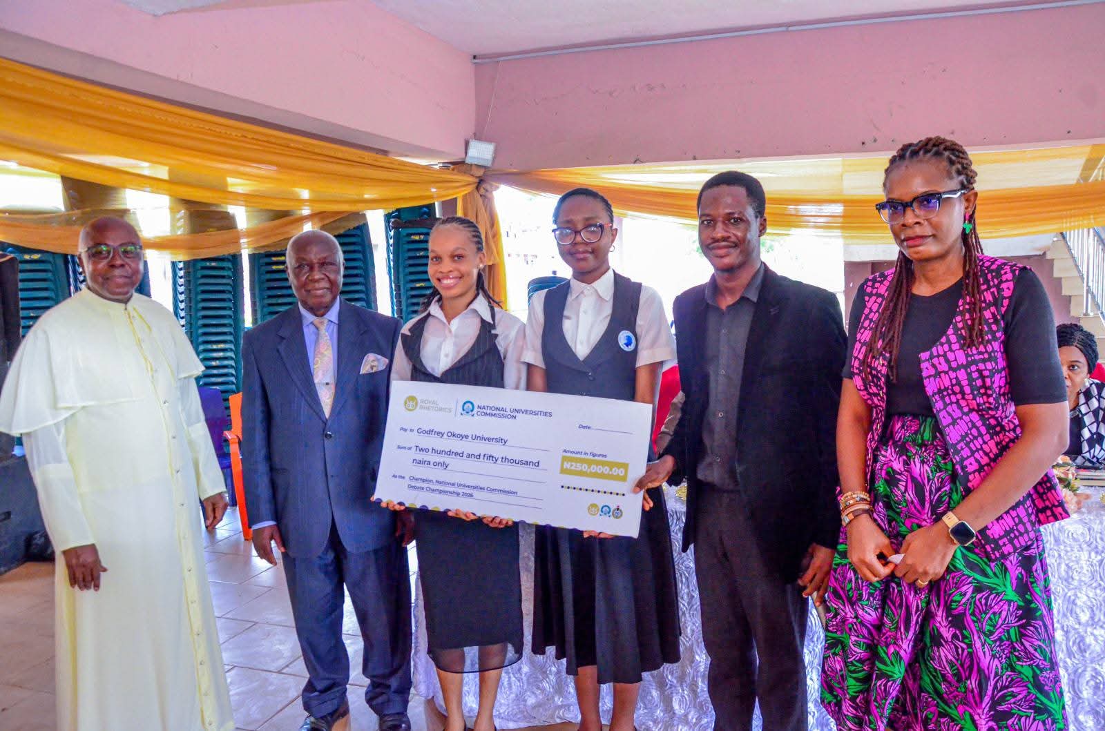 Celebrating the Champions of National Universities Commission Debate Championship (NUCDC) — photo 1 of 22