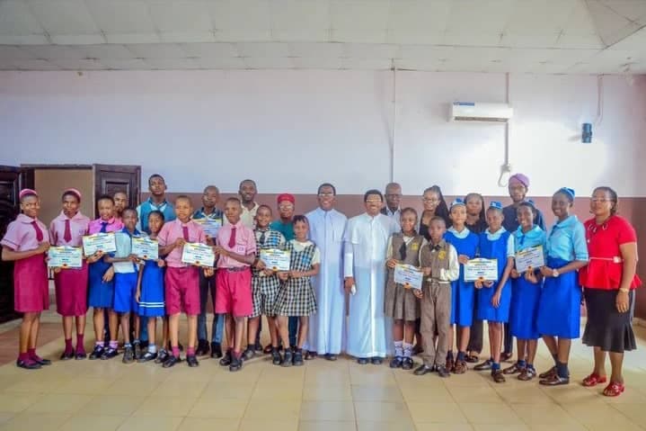 Achievement GoUni Radio Quiz Competition for Catholic Primary and Secondary Schools in Enugu  image 4