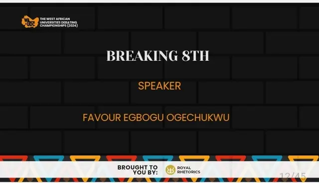 GOUNI breaks into the Semi-finals of West African Universities Debating Championship
