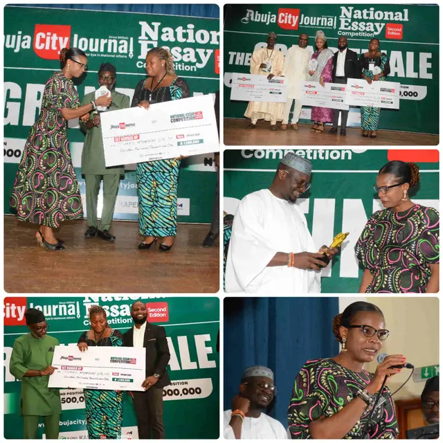 Godfrey Okoye University wins big at the Abuja City Journal National Essay Competition For Tertiary Institutions.