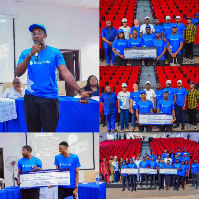 Meet the Stars of the Bluecode Hackathon Now Millionaires!