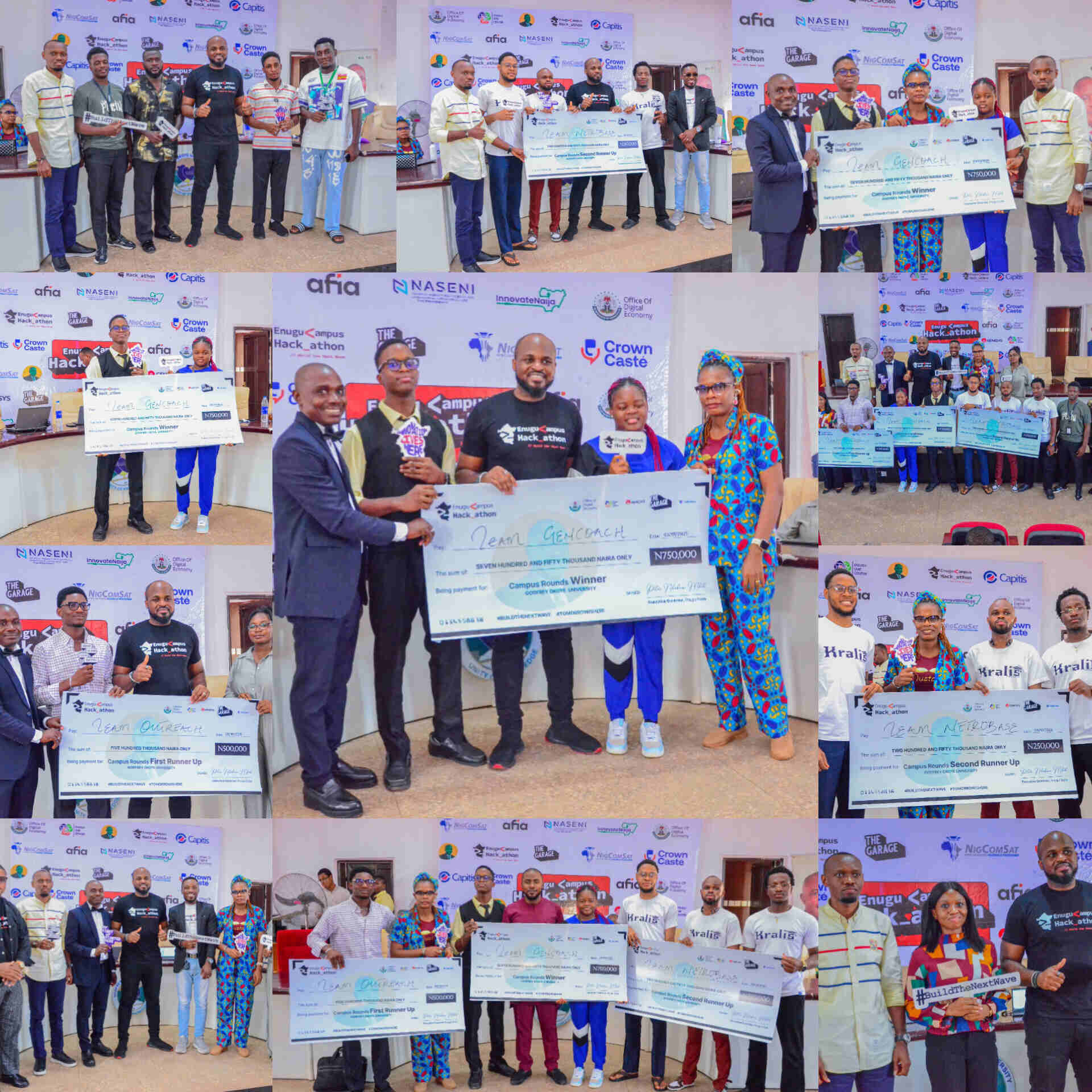 GENCOACH EMERGES WINNER OF THE ENUGU CAMPUS HACKATHON GOUNI PITCH!
